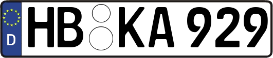 HB-KA929