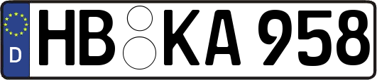HB-KA958