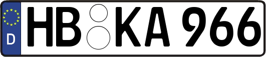 HB-KA966
