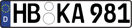 HB-KA981