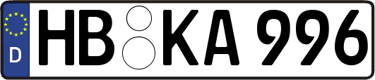 HB-KA996