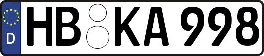 HB-KA998