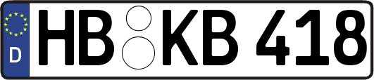 HB-KB418