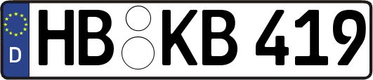 HB-KB419