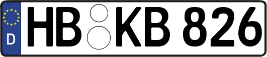 HB-KB826