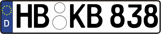 HB-KB838