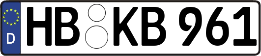 HB-KB961