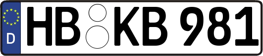 HB-KB981