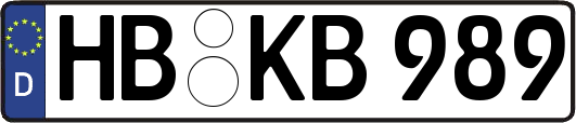 HB-KB989