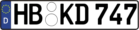HB-KD747