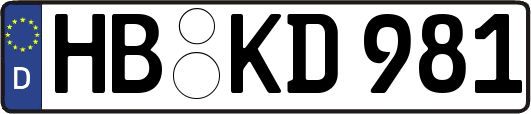 HB-KD981