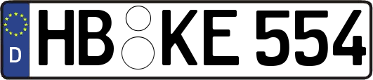 HB-KE554