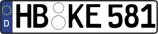 HB-KE581