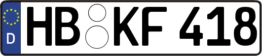 HB-KF418