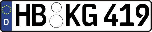 HB-KG419