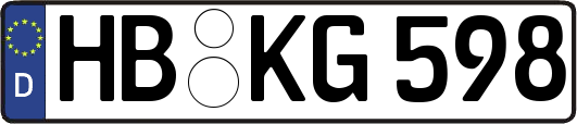 HB-KG598