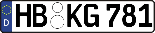 HB-KG781