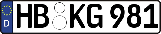 HB-KG981