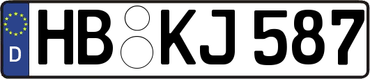 HB-KJ587