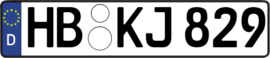 HB-KJ829