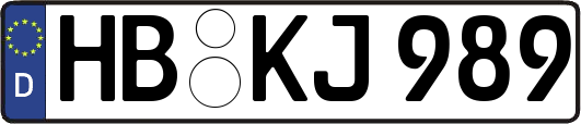 HB-KJ989