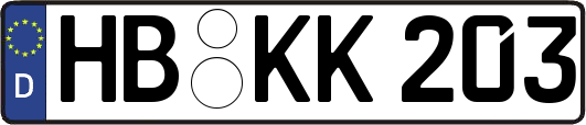 HB-KK203