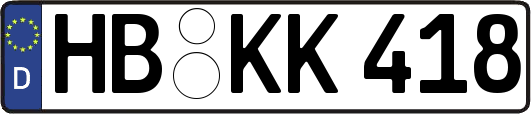 HB-KK418