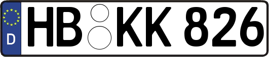 HB-KK826