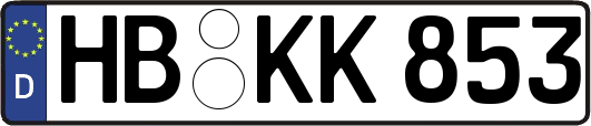 HB-KK853