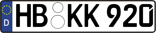 HB-KK920