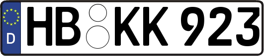 HB-KK923