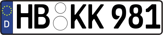 HB-KK981