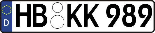 HB-KK989