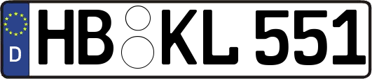 HB-KL551