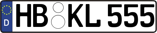 HB-KL555
