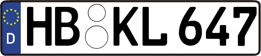 HB-KL647