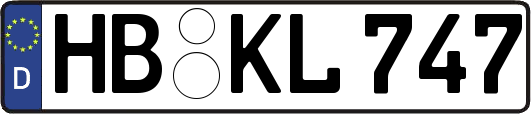 HB-KL747