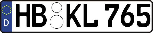 HB-KL765