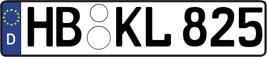 HB-KL825