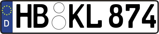 HB-KL874
