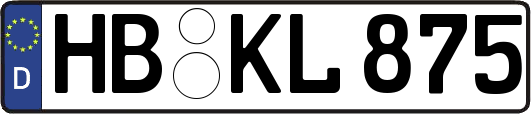 HB-KL875