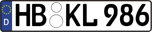 HB-KL986