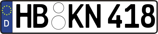 HB-KN418