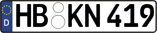 HB-KN419