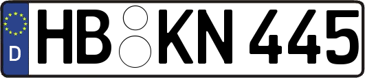 HB-KN445