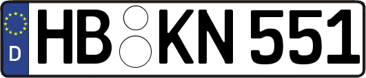 HB-KN551