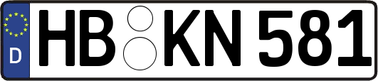 HB-KN581