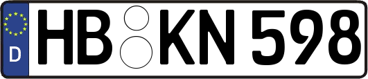 HB-KN598