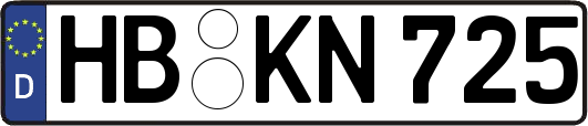 HB-KN725
