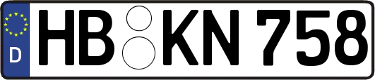 HB-KN758